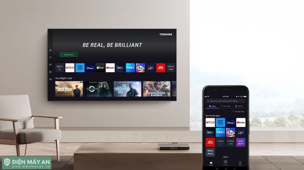 Smart Tivi Toshiba 4K 100 Inch 100Z670NP